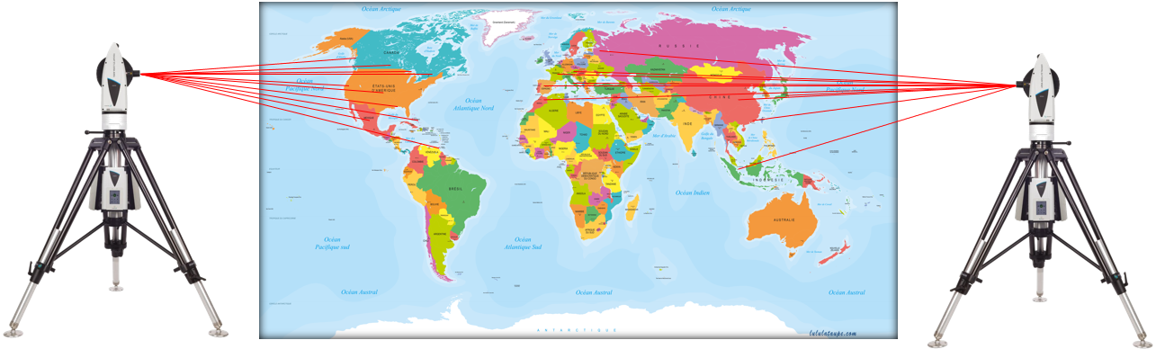 Présence amrikart mondiale